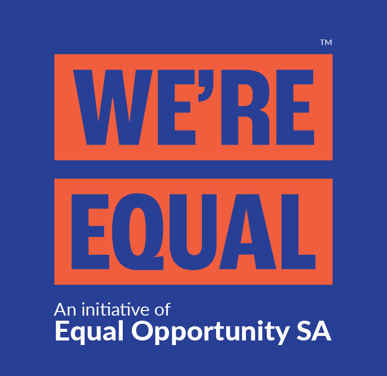 We're equal logo.